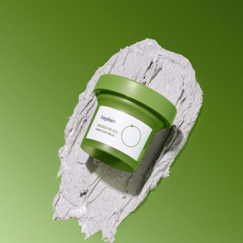 Глиняная маска для лица Beplain Mung Bean Pore Clay Mask очищающая, 120 мл — фото 3