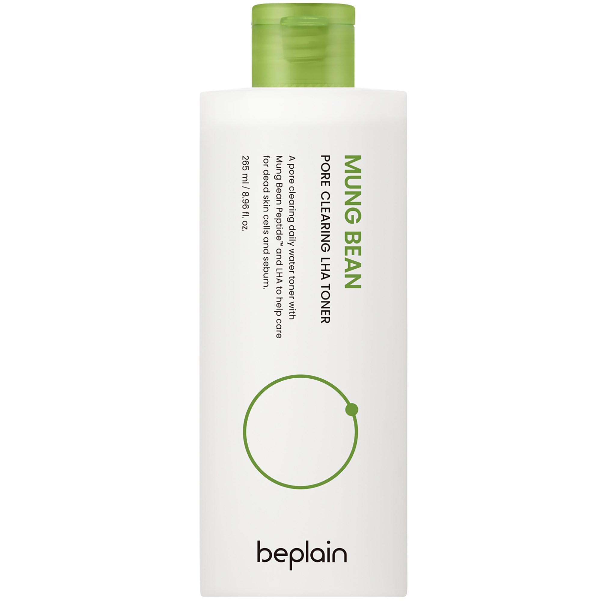 Beplain Mung Bean Pore Clearing LHA Toner 265 ml