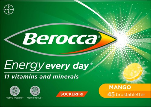 Berocca Energy Mango 45 st