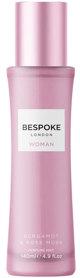 Bespoke Woman Bergamot & Rose Musk Perfume Mist 140 ml