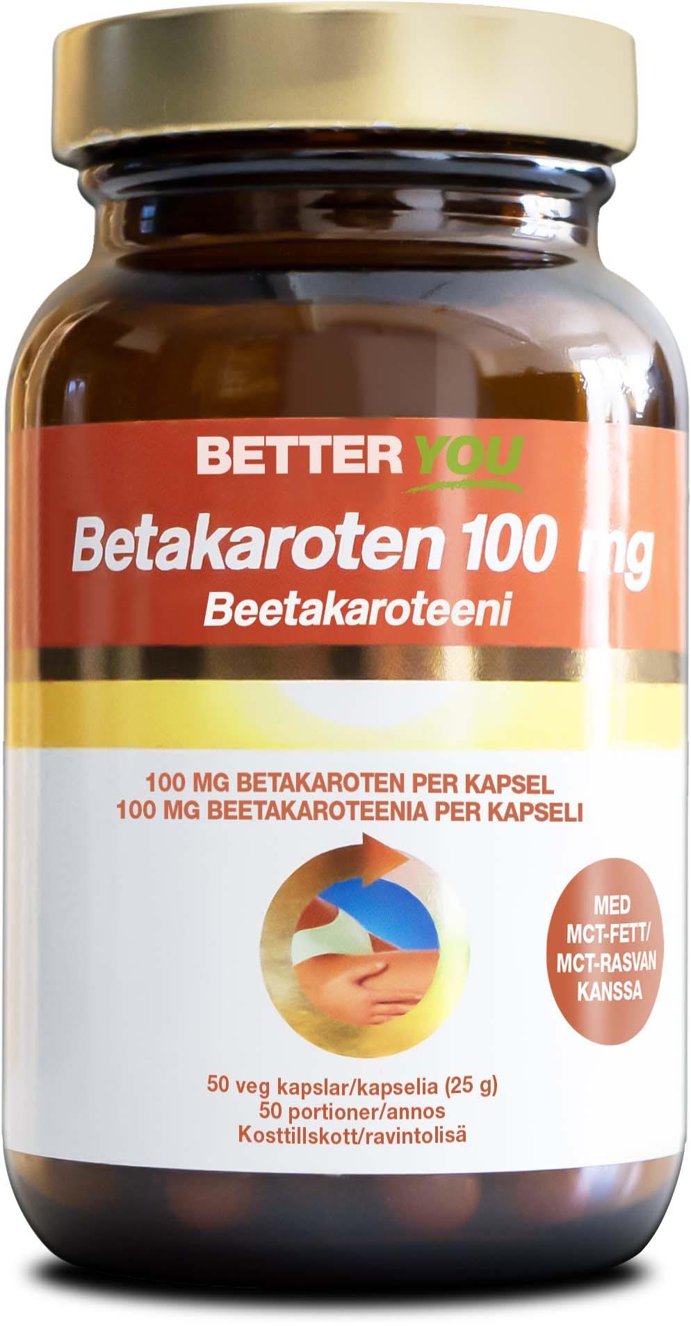 Better You Betakaroten 100mg 50 st