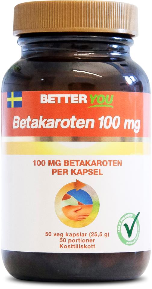 Better You Betakaroten 100mg - 50 kaps