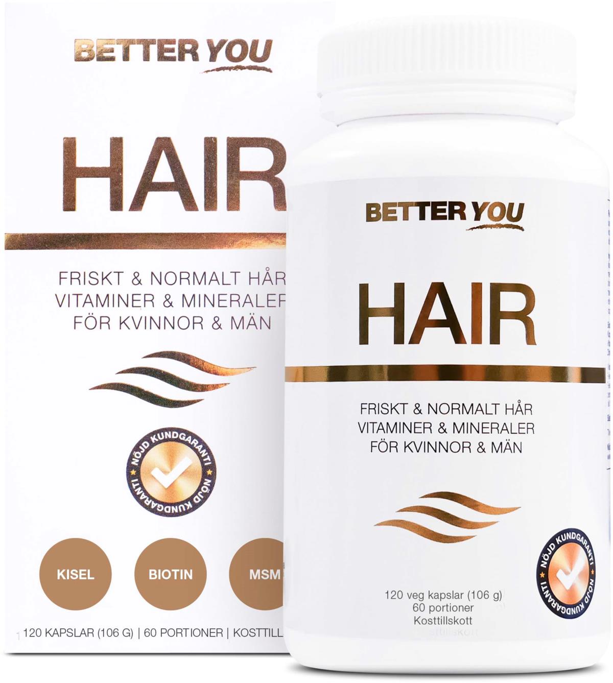 Better You Hair 120 veg kaps 120 st