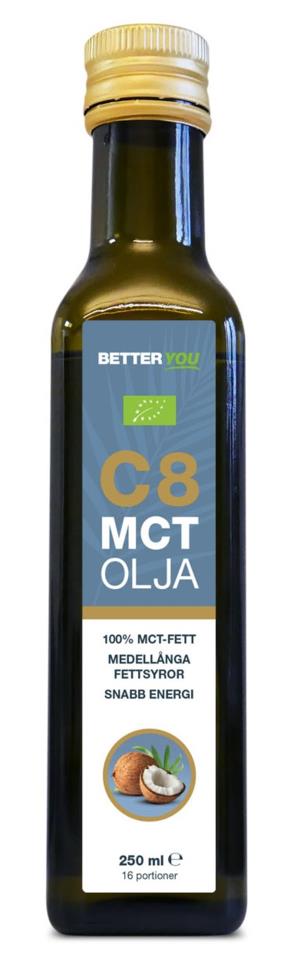 Better You Ekologisk C8 MCT Olja 250 ml