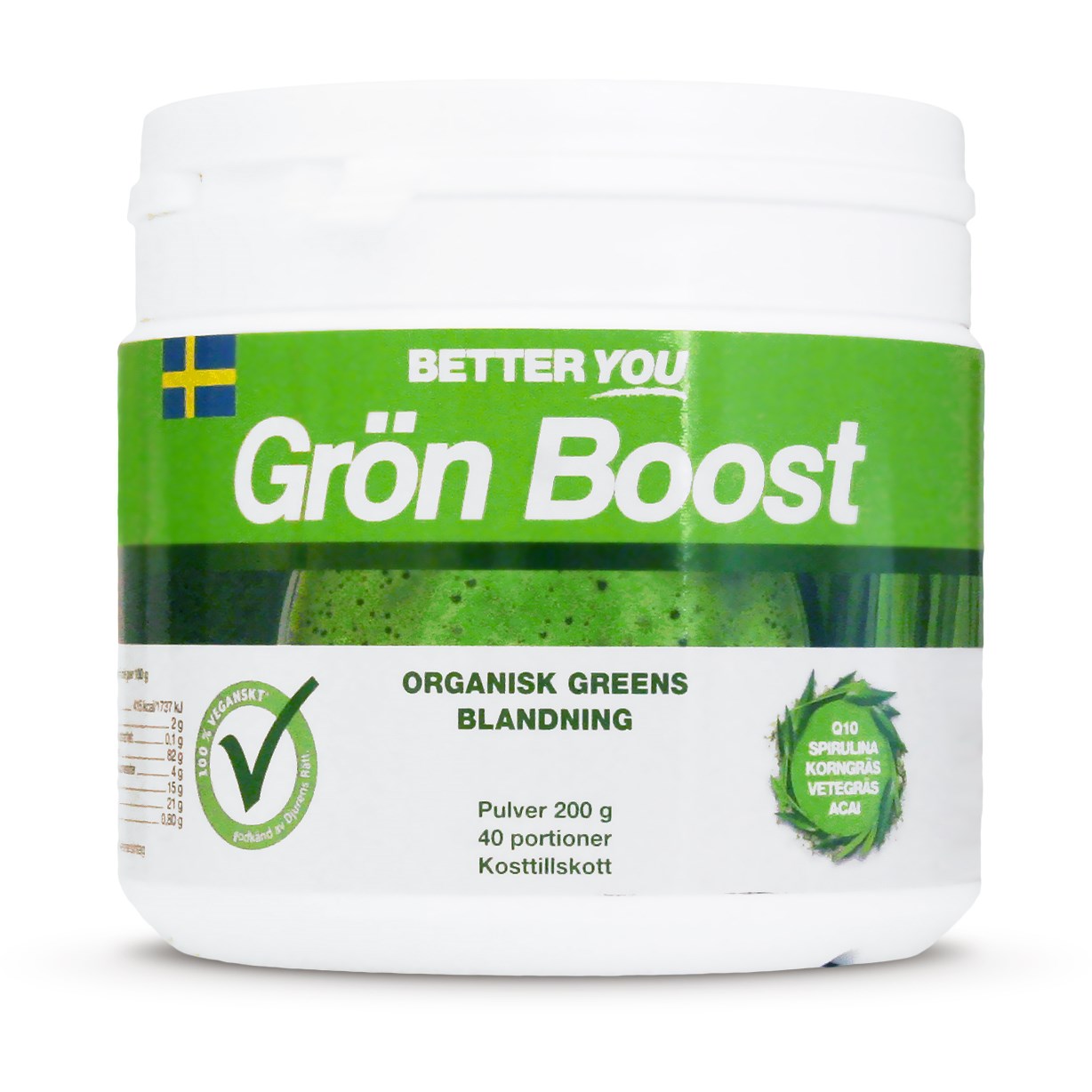 Better You Grön Boost Pulver 200 g