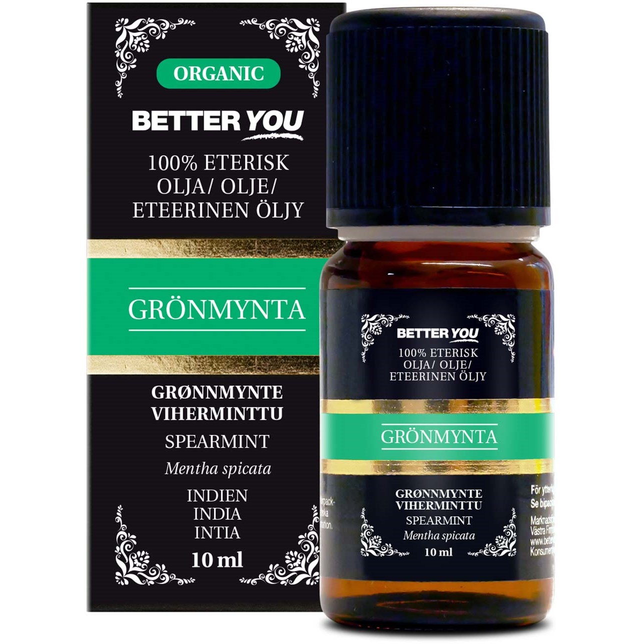 Better You Grönmyntaolja EKO Eterisk 10 ml