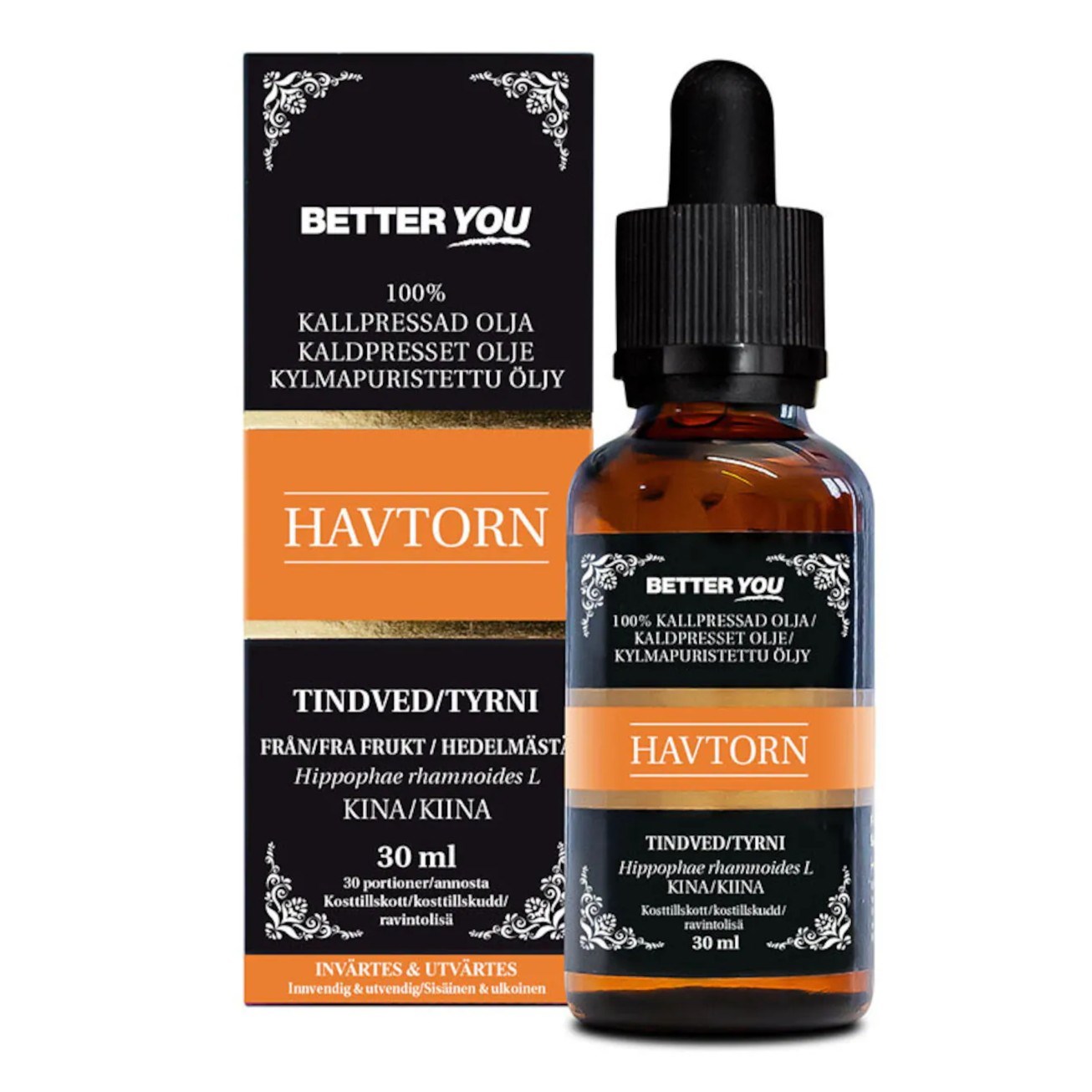 Better You Better You Havtornsfruktolja EKO Kallpressad 30 ml parfym