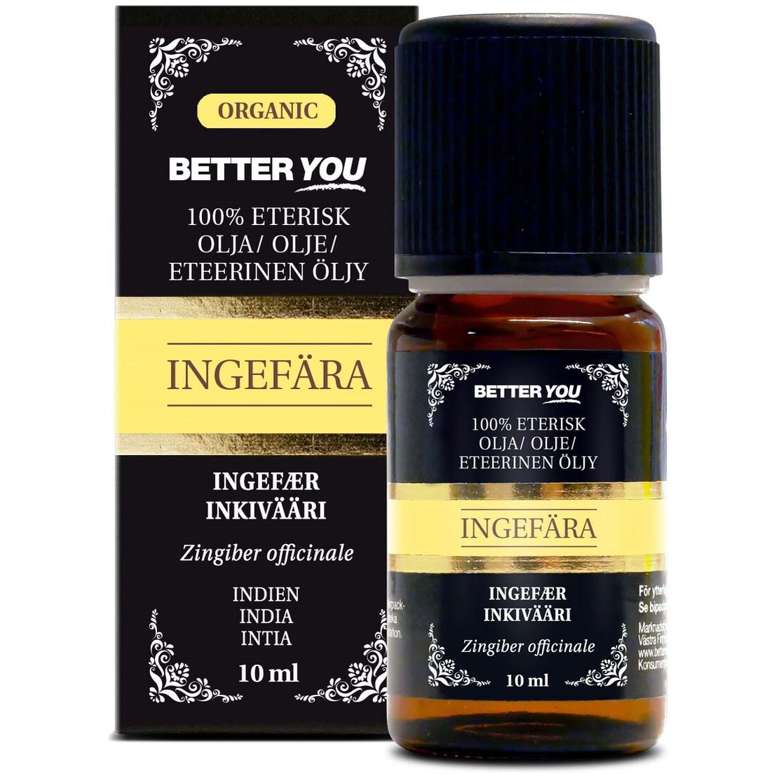 Better You Ingefärsolja EKO Eterisk 10 ml