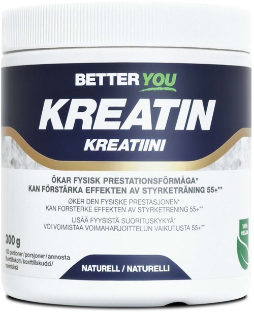 Better You Kreatinpulver Naturell 300 g