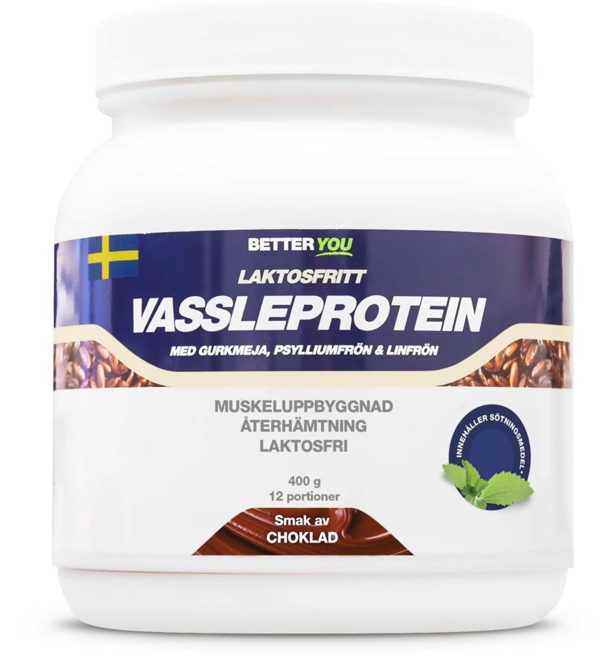 Better You Laktosfritt Vassleprotein 400 g Choklad