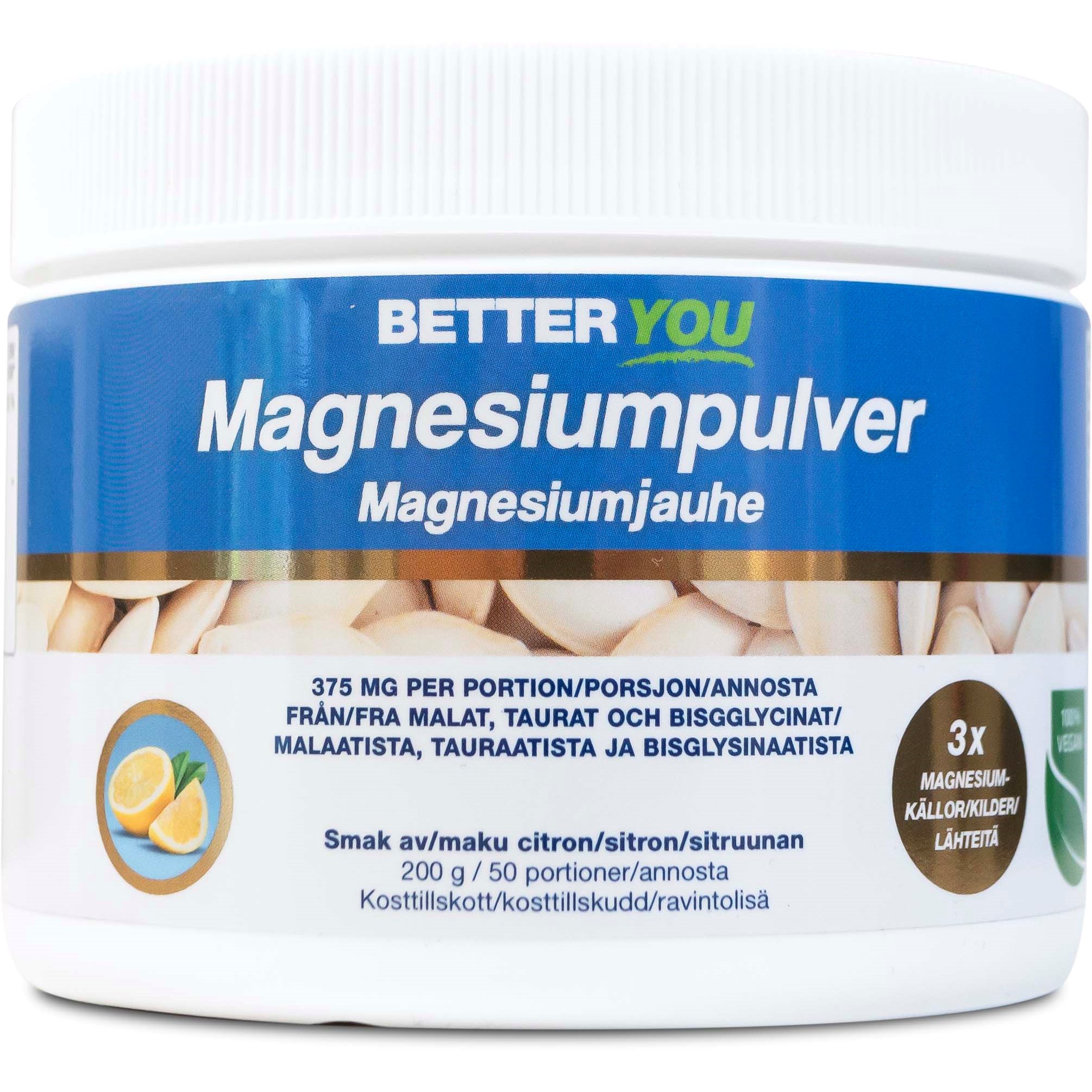 Better You Better You Magnesiumpulver Citron 200 g parfym