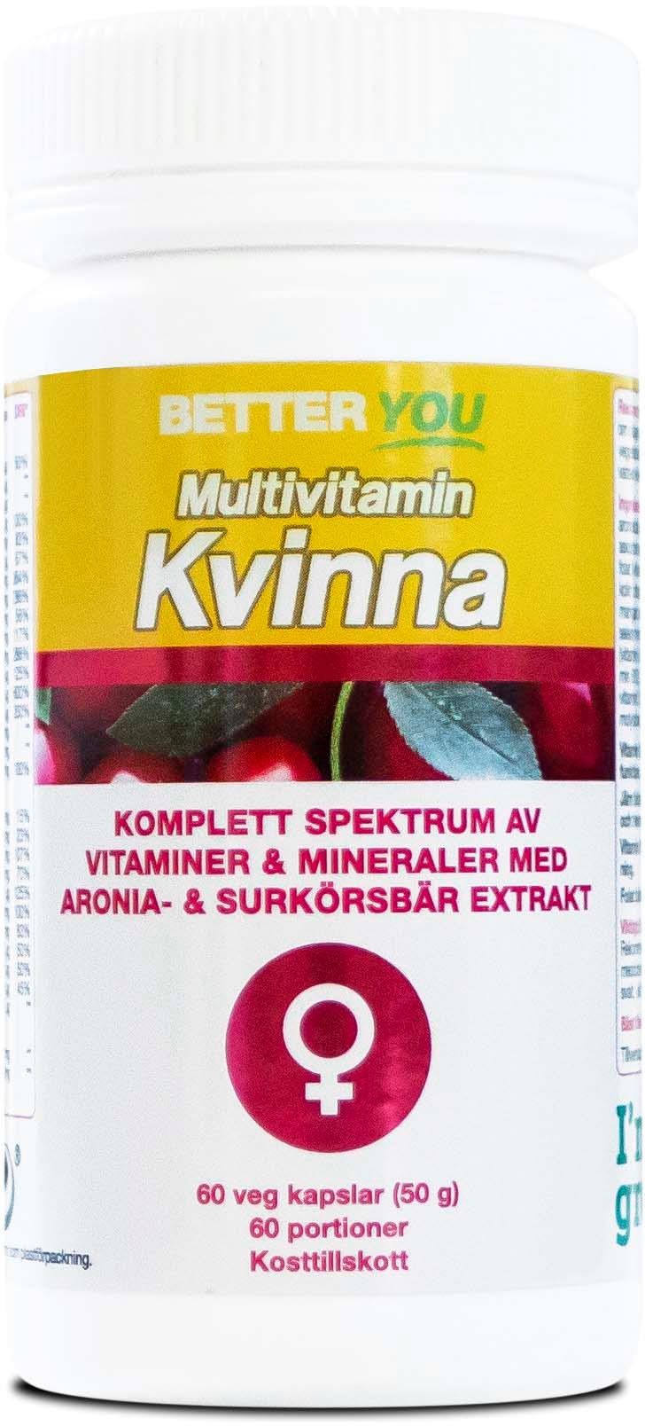 Better You Multivitamin Kvinna 60 st