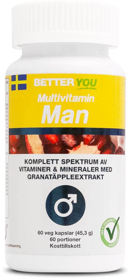 Better You Multivitamin Man - 60 kaps