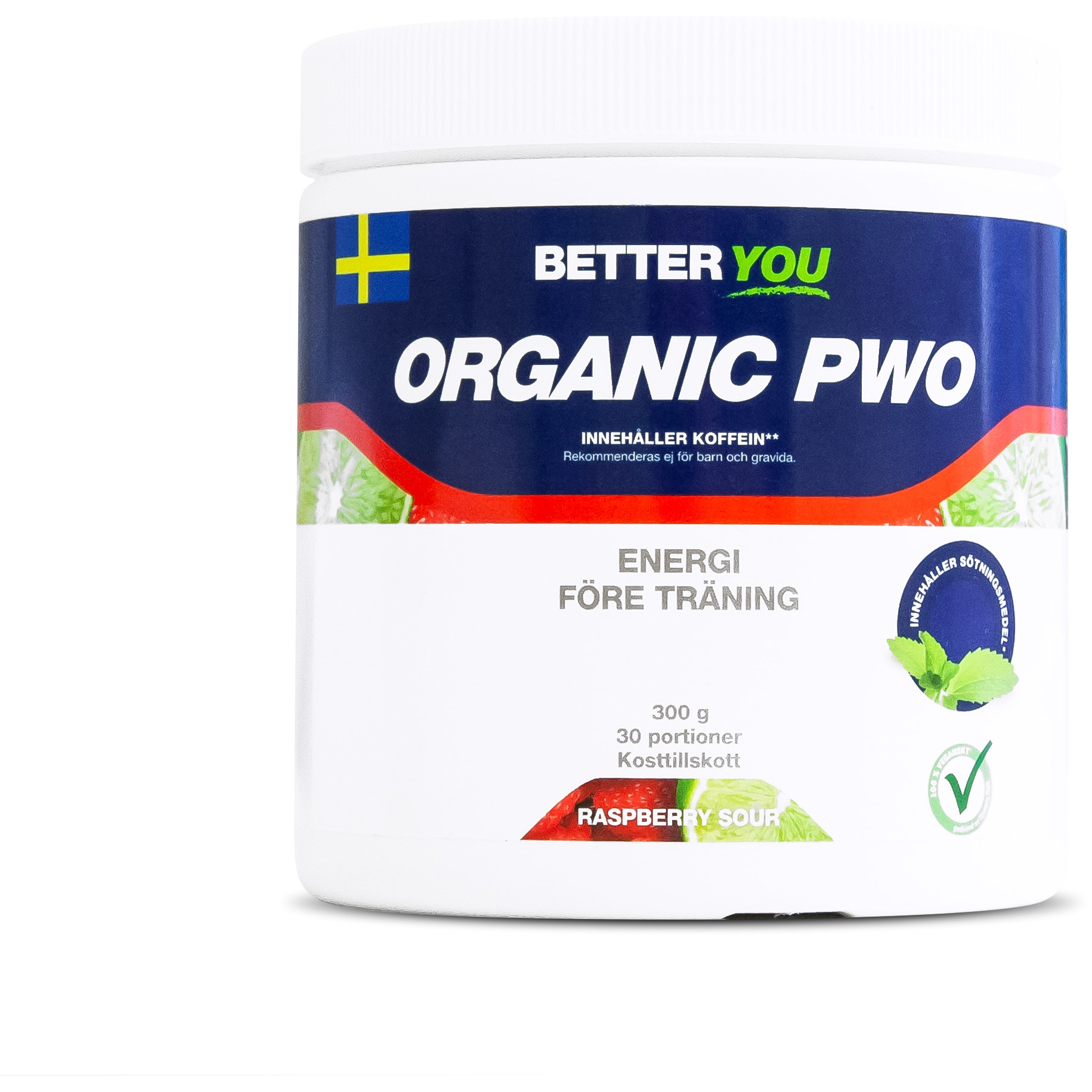 Better You Organic PWO Raspberry Sour 300 g