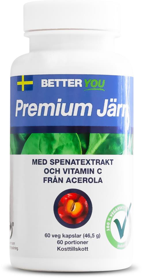 Better You Premium Järn - 60 kaps