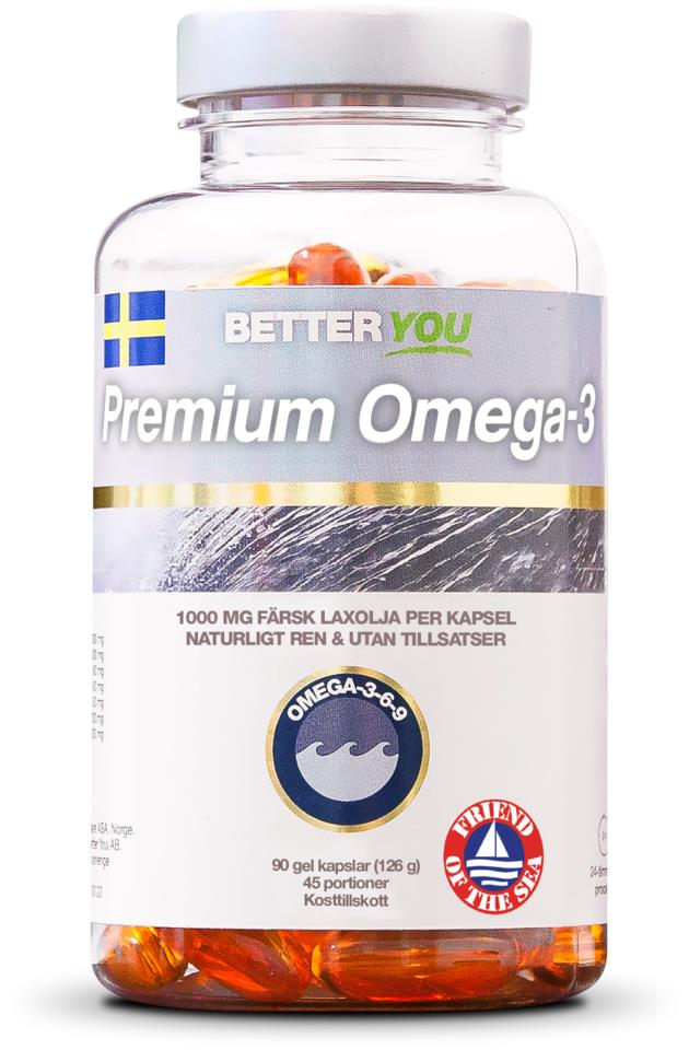 Better You Premium Omega-3 - 90 kaps