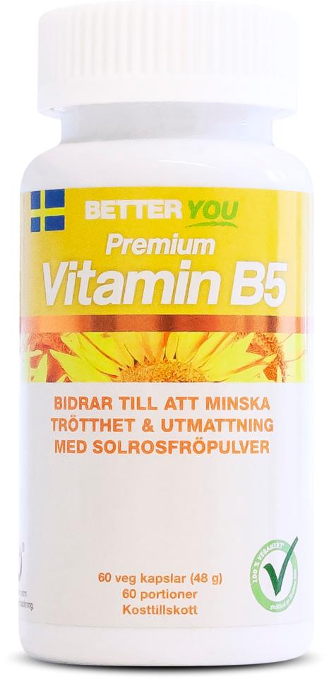 Better You Premium Vitamin B5 - 60 kaps