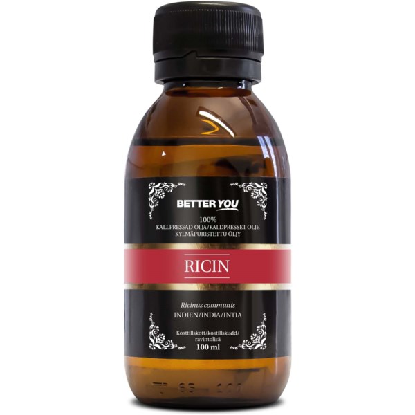 Better You EKO Kallpressad Ricinolja 100 ml