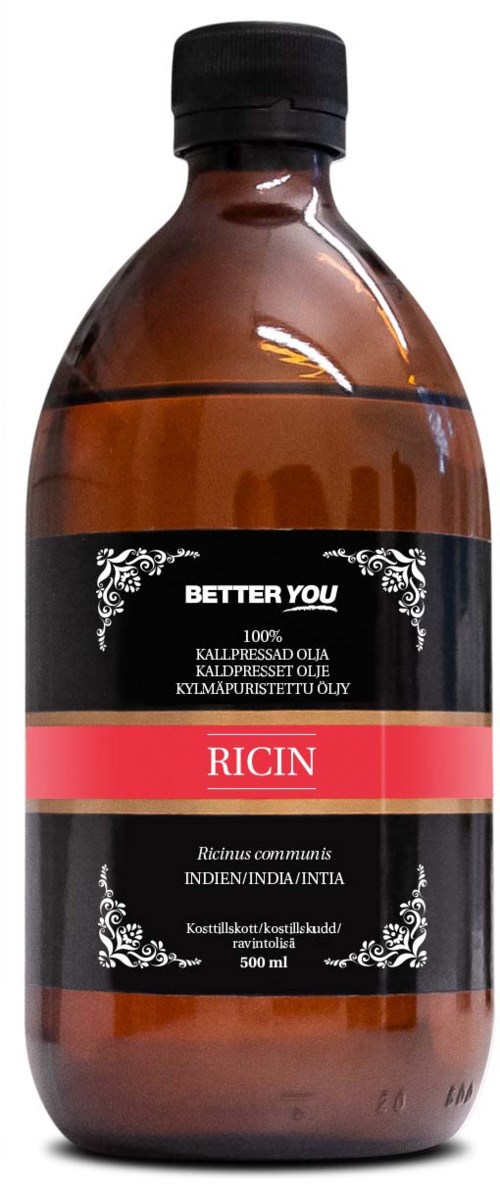 Better You Ricinolja EKO Kallpressad 500 ml