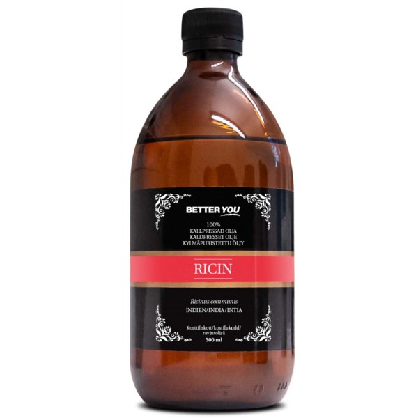 Better You Ricinolja EKO Kallpressad 500 ml