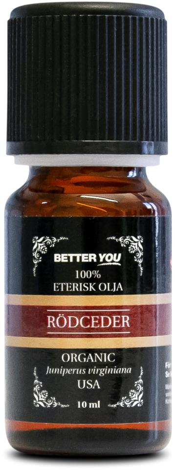 Better You Rød Cederolie EKO Æterisk - 10 ml