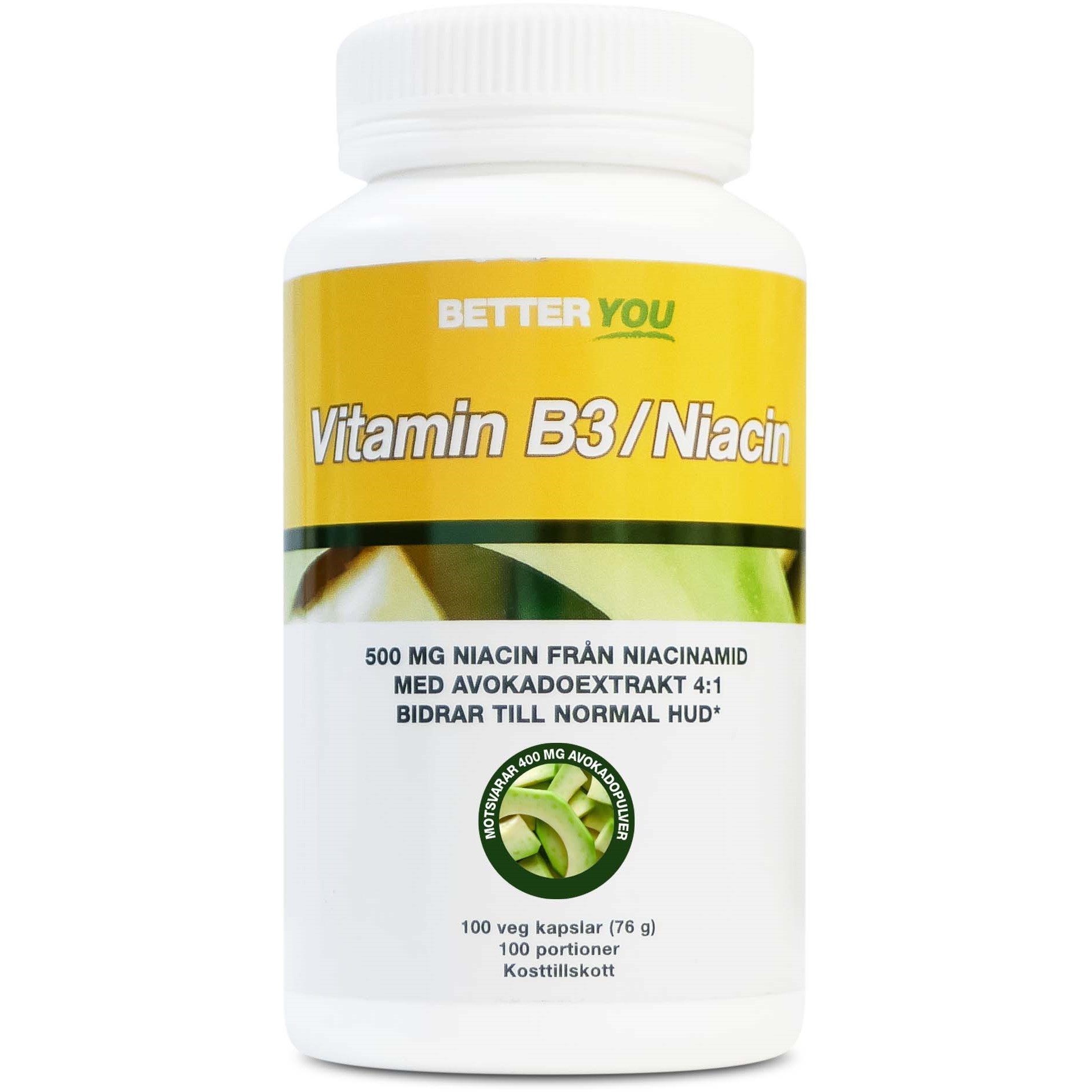Better You Vitamin B3 / Niacin 100 st