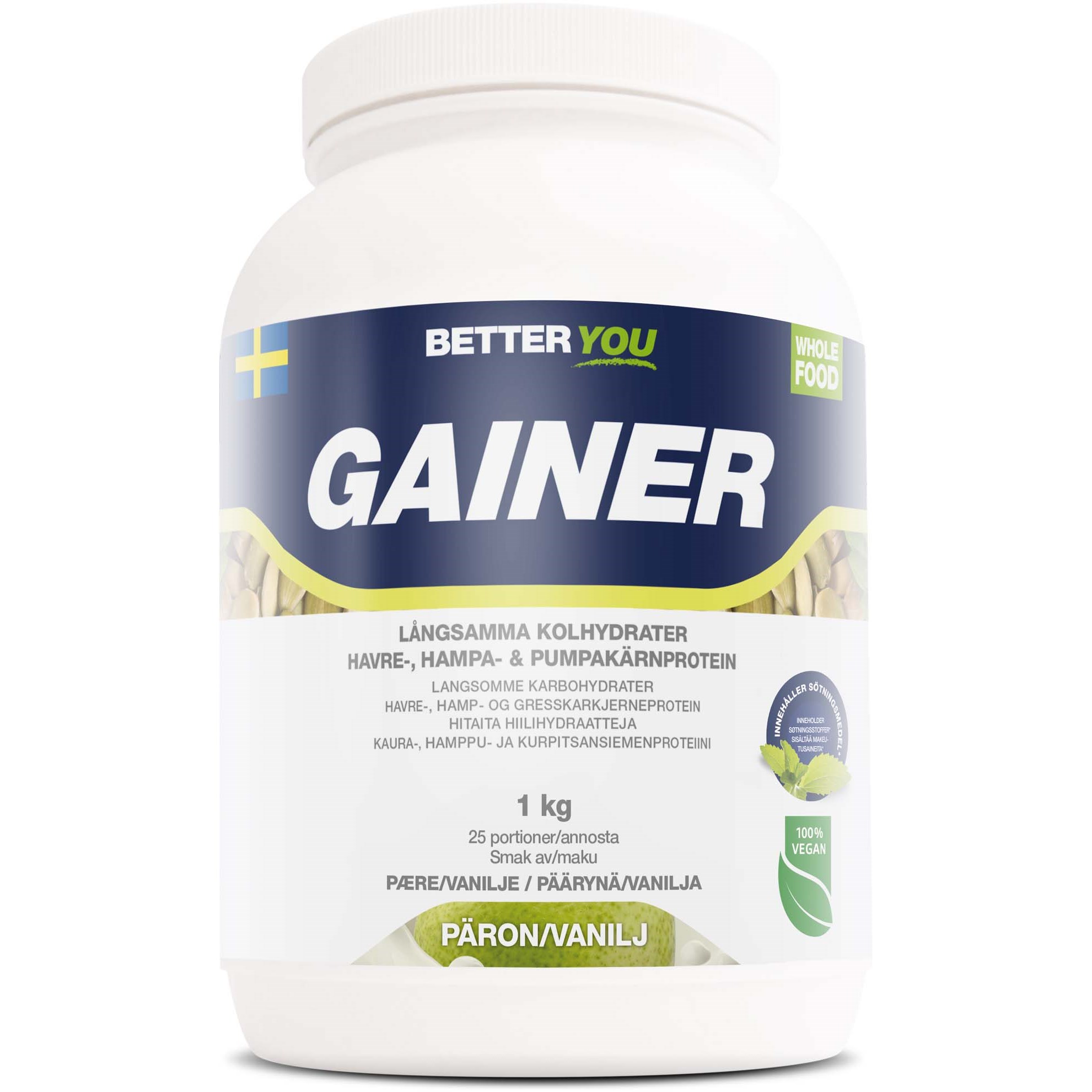 Better You Better You Whole Food Gainer Päron/Vanilj 1000 g parfym