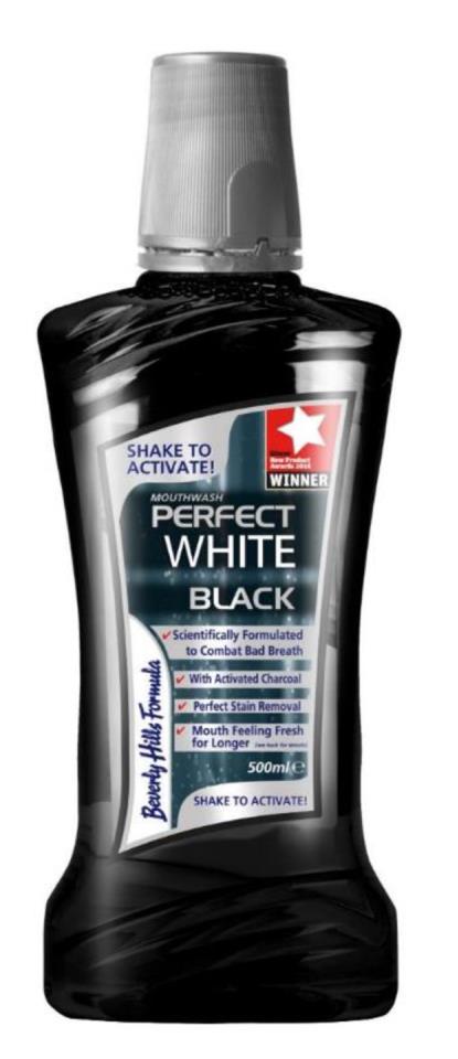 Beverly Hills Formula Perfect White Black Mouthwash 500ml