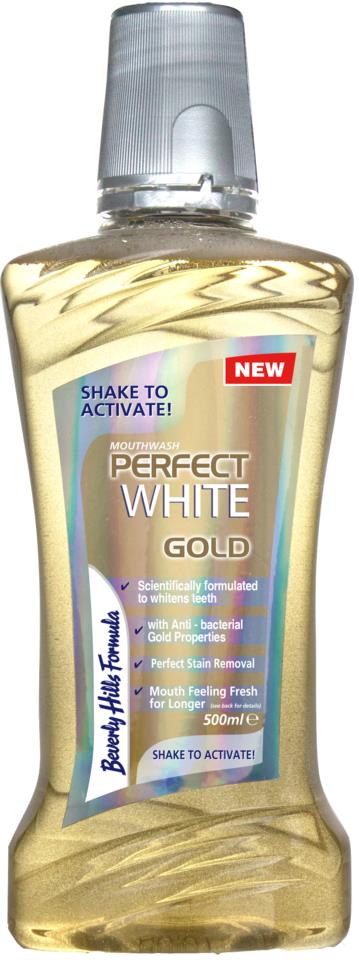 Beverly Hills Formula Perfect White Gold Mouthwash 500 ml
