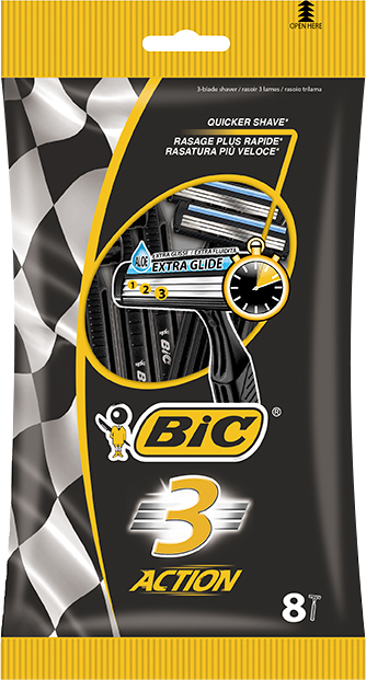 bic 3 action razor