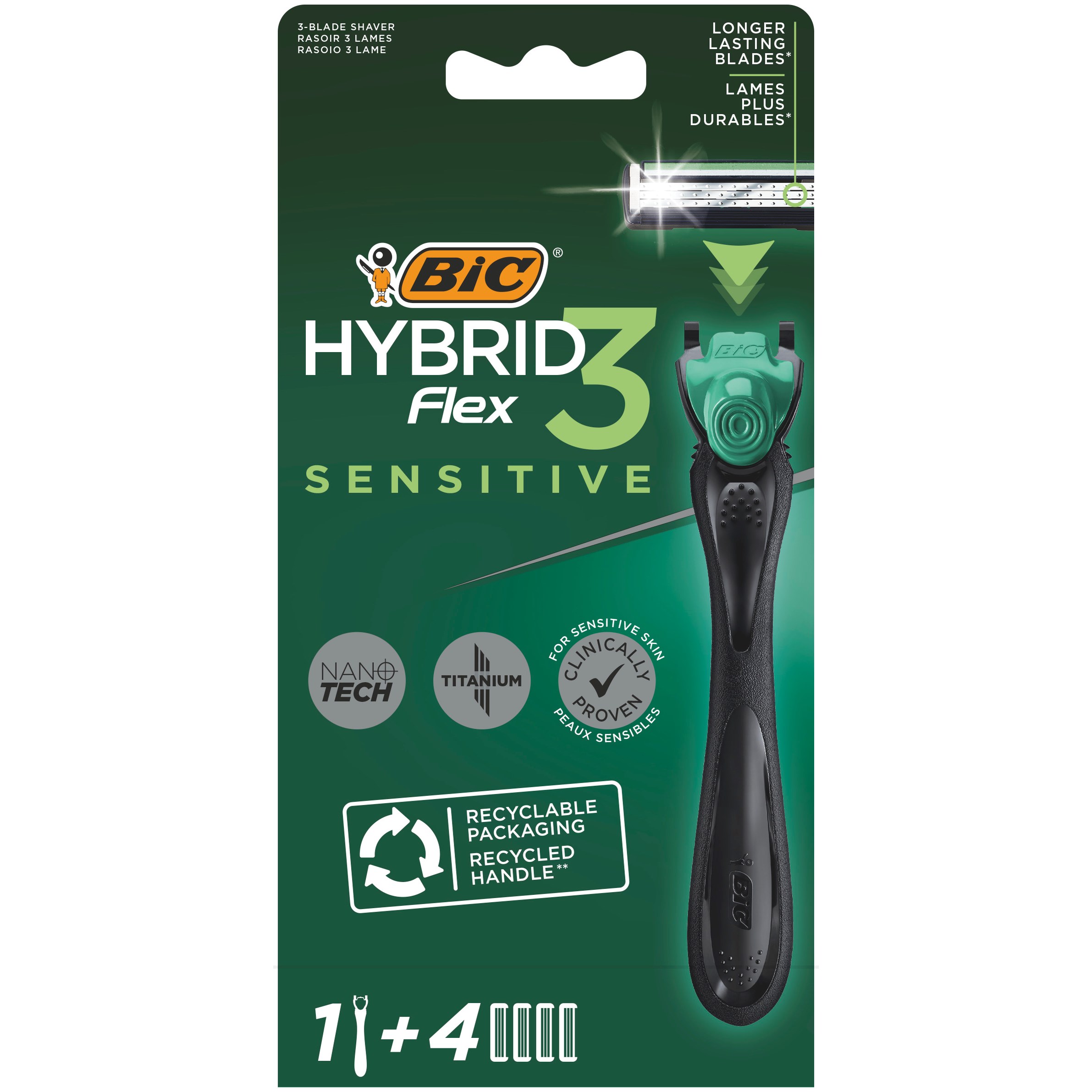 Alternativ bild 1 för BIC Hybrid 3 Flex Sensitive