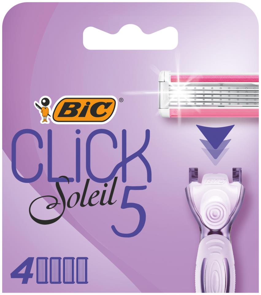 BIC Soleil Click 5 Soleil Refill 4-pack