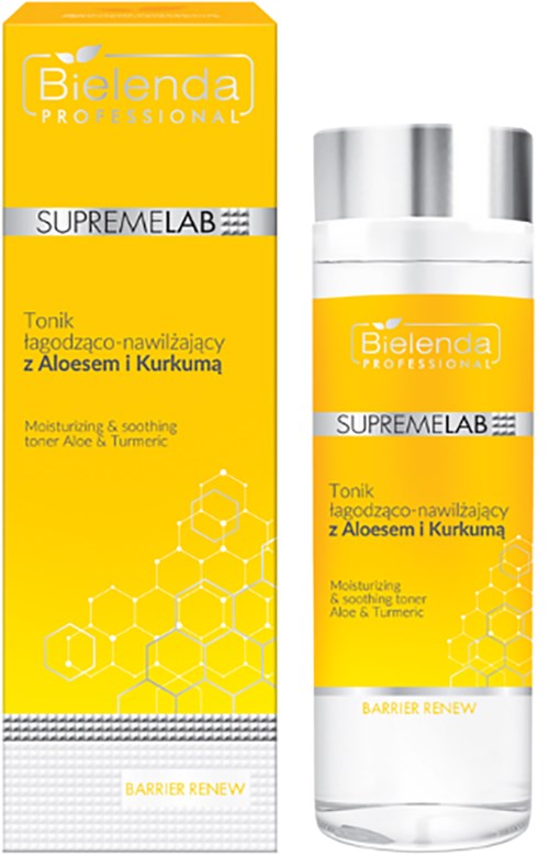 Bielenda Professional SUPREMELAB BARRIER RENEW Moisturizing & Soothing Toner Aloe & Turmeric 200 ml