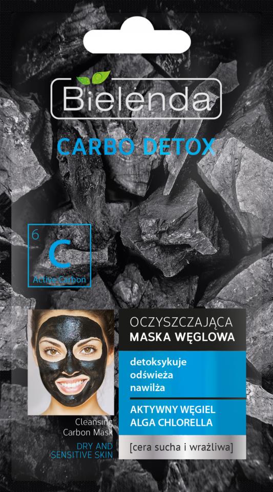 Bielenda CARBO DETOX Cleansing carbon mask for dry and sensi