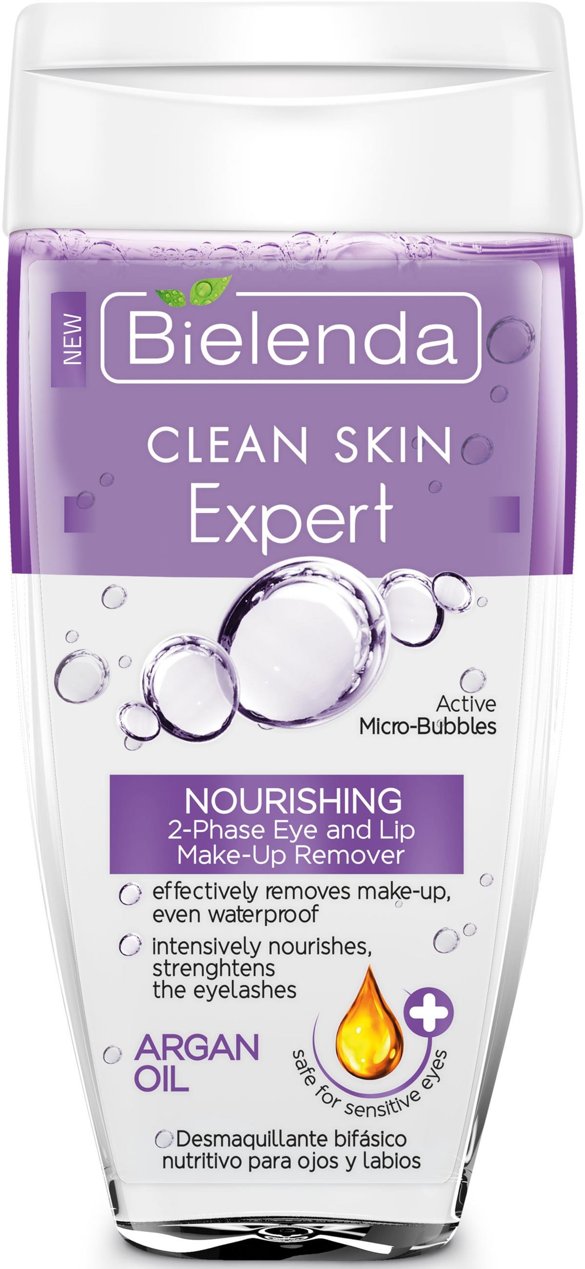 Bielenda CLEAN SKIN EXPERT Nourishing 2-Phase Eye and Lip Make-Up ...