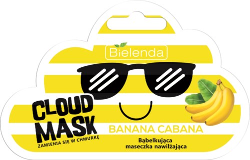 Bielenda Professional SUPREMELAB  CLOUD MASK moisturizing bubble mask Banana Cabana  6 g