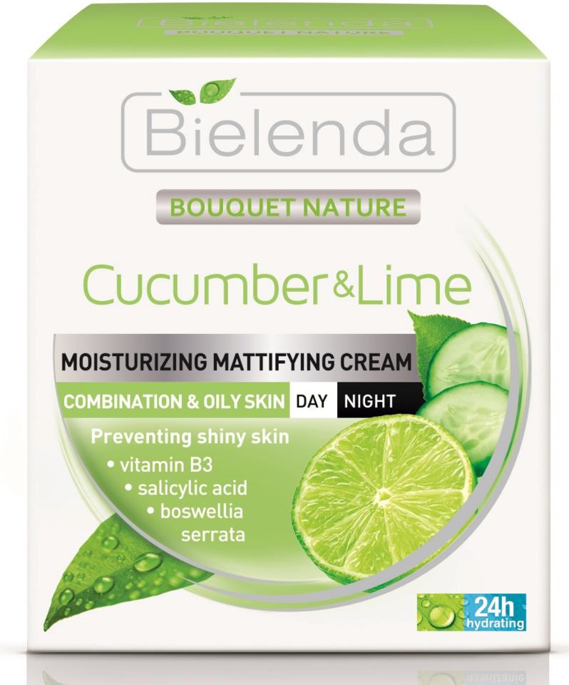 Bielenda CUCUMBER AND LIME day/night cream 50 ml