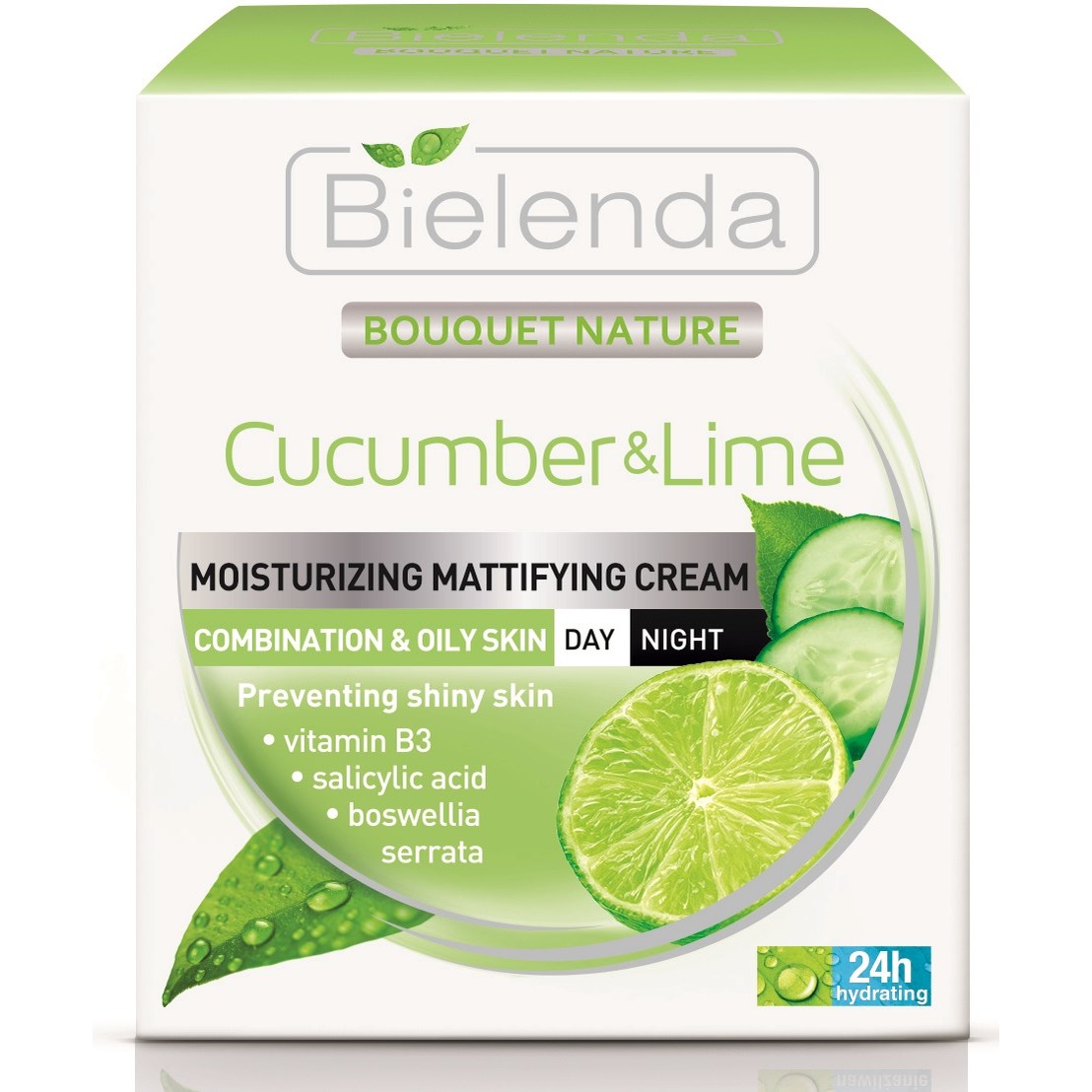 Bielenda CUCUMBER AND LIME day/night cream 50 ml