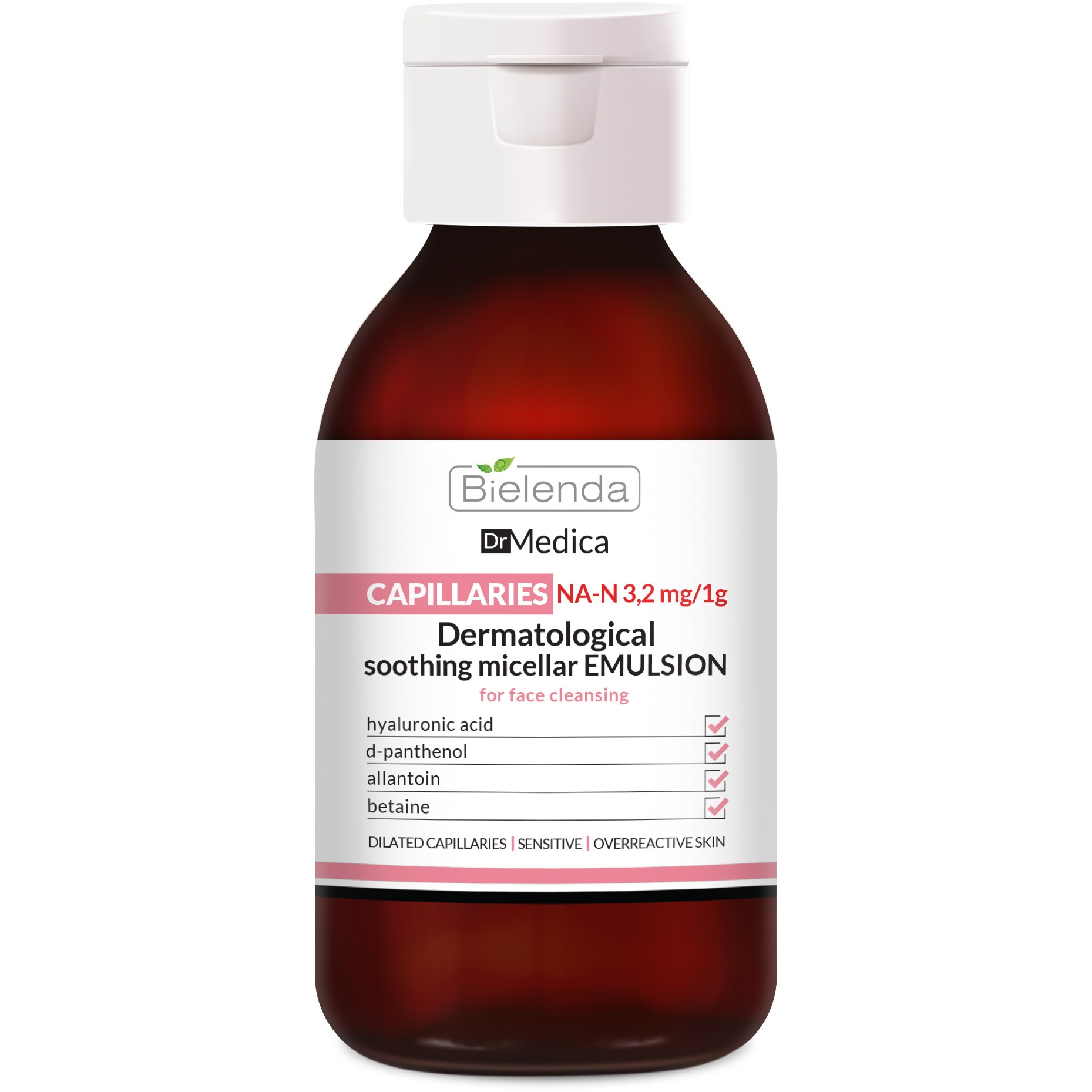 Bielenda DR MEDICA CAPILLARIES Dermatological soothing micellar Emulsi