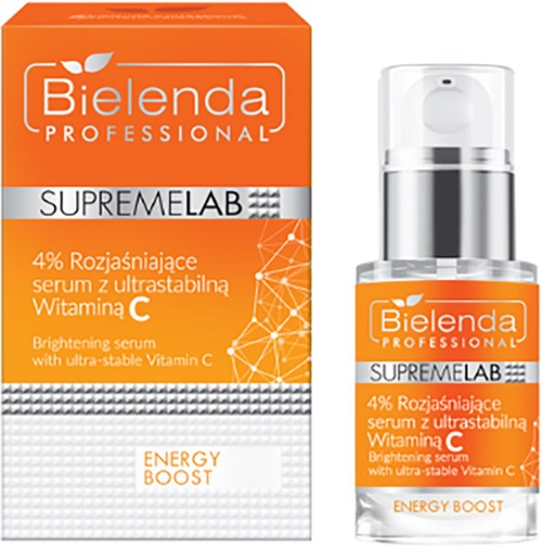 Bielenda Professional SUPREMELAB ENERGY BOOST Brightening Serum Ultra-Stable Vitamin C 15 ml