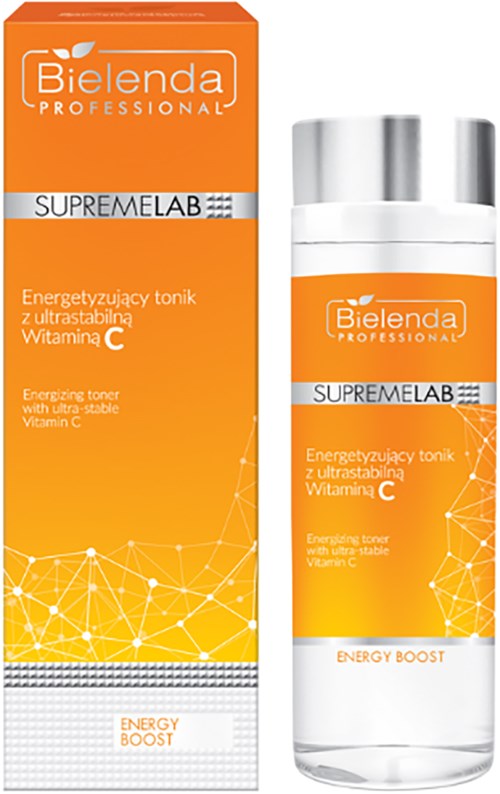 Bielenda Professional SUPREMELAB ENERGY BOOST Energizing Toner Ultra-Stable Vitamin C 200 ml