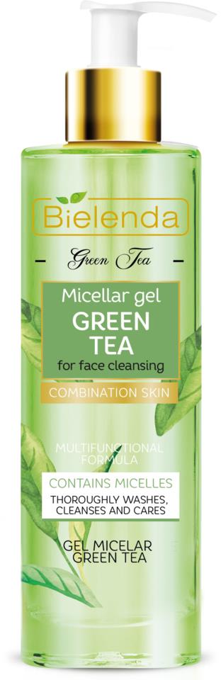 Bielenda GREEN TEA micellar gel for face cleansing 200 ml