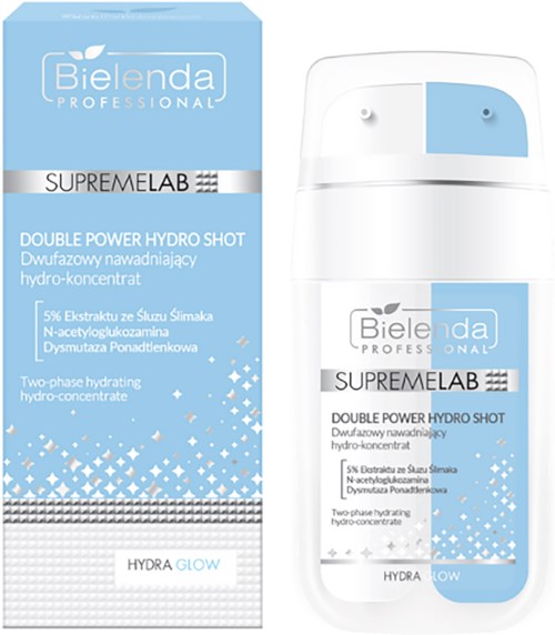 Bielenda Professional SUPREMELAB HYDRA GLOW Double Power Hydro Shot Hydrating Hydro-Concentrate 30 ml