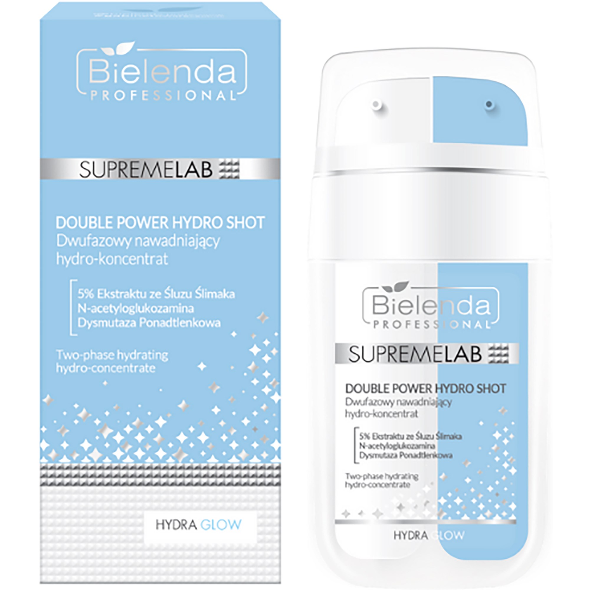 Bielenda Professional SUPREMELAB HYDRA GLOW Double Power Hydro Sh