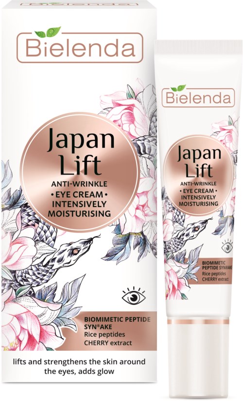 Bielenda Professional SUPREMELAB  JAPAN LIFT Strongly moisturizing antiwrinkle eye cream 15 ml