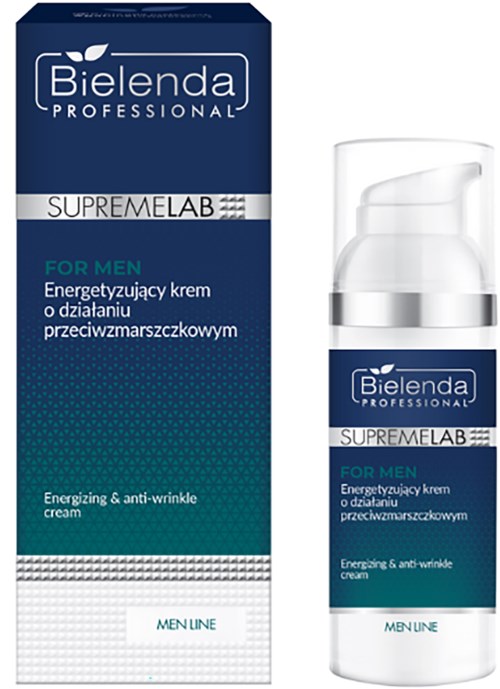 Bielenda Professional SUPREMELAB MEN LINE Energizing & Anti-Wrinkle Cream 50 ml