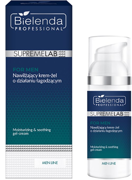 Bielenda Professional SUPREMELAB  MEN LINE Moisturizing & Soothing Gel-Cream 50 ml