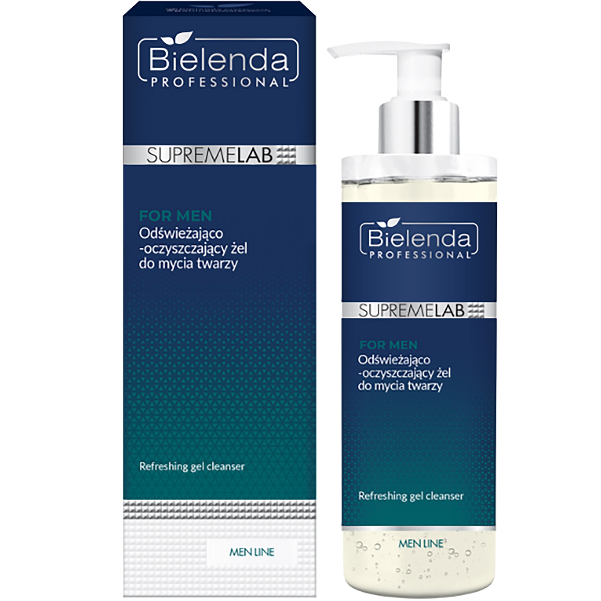 Bielenda Professional SUPREMELAB  MEN LINE Refreshing Gel Cleanse