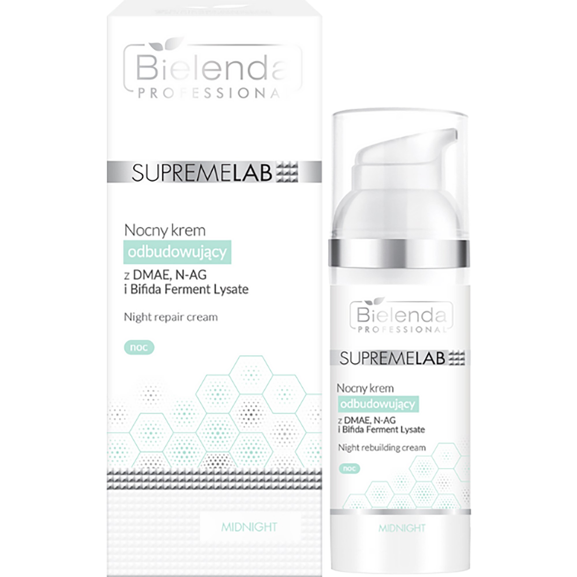 Bielenda Professional SUPREMELAB  MIDNIGHT Night Rebuilding Cream