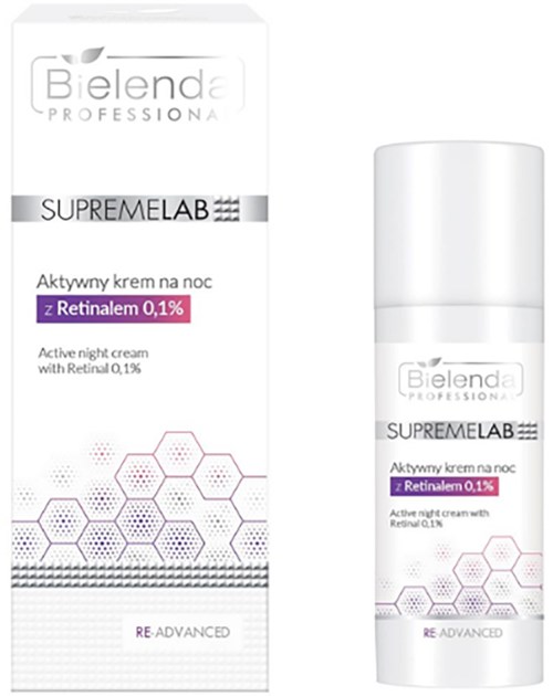 Bielenda Professional SUPREMELAB Re-Advanced Active Night Cream Retinal 0,1% 50 ml